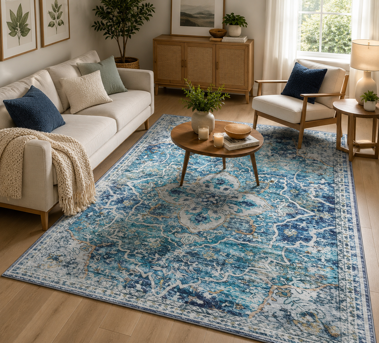 Willow Vintage Area Rug - 3x5