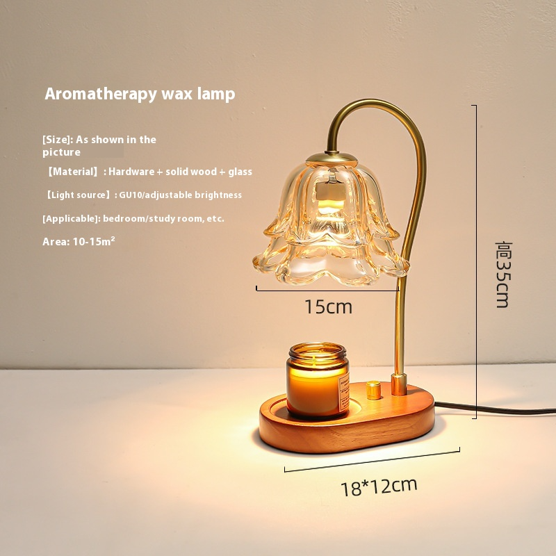 Glass Candle Warmer Lamp