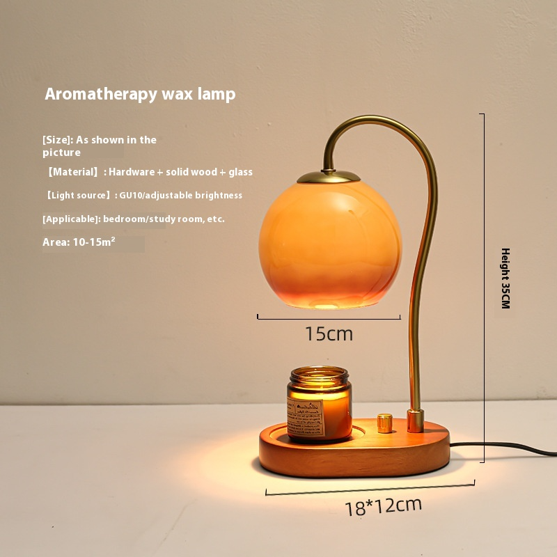 Glass Candle Warmer Lamp