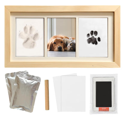 Pet Paw Print Keepsake Frame Kit
