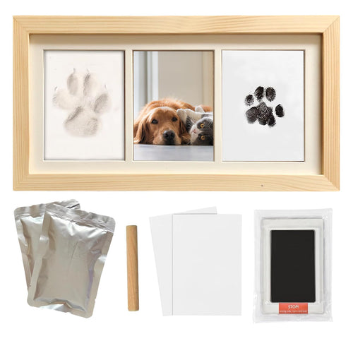 Pet Paw Print Keepsake Frame Kit