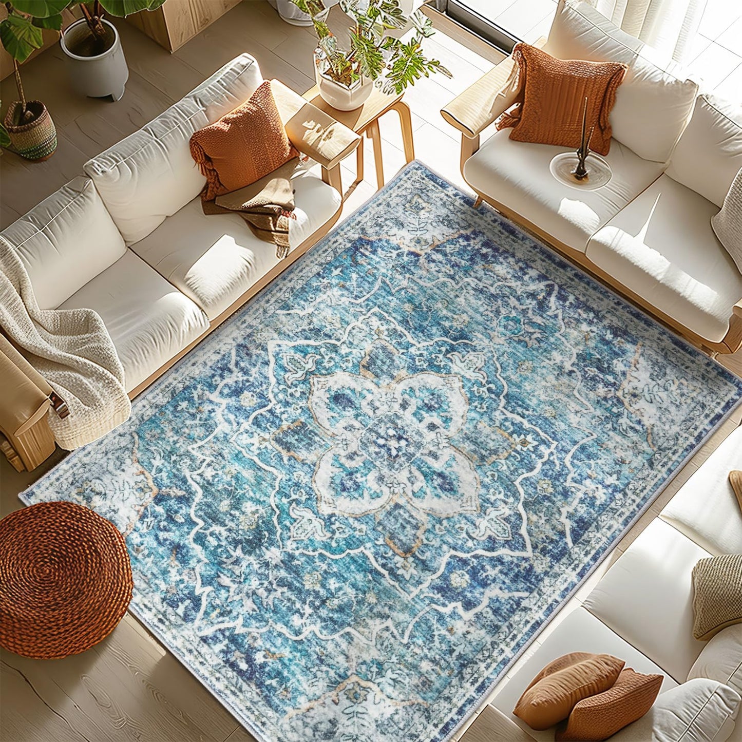 Willow Vintage Area Rug - 3x5