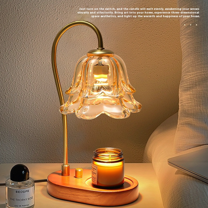 Glass Candle Warmer Lamp