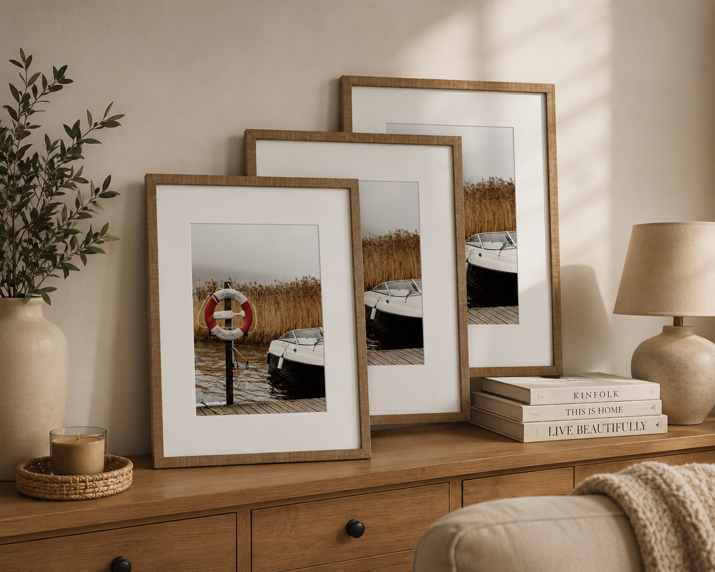 Solid Wood Picture Frame – 16" x 20"