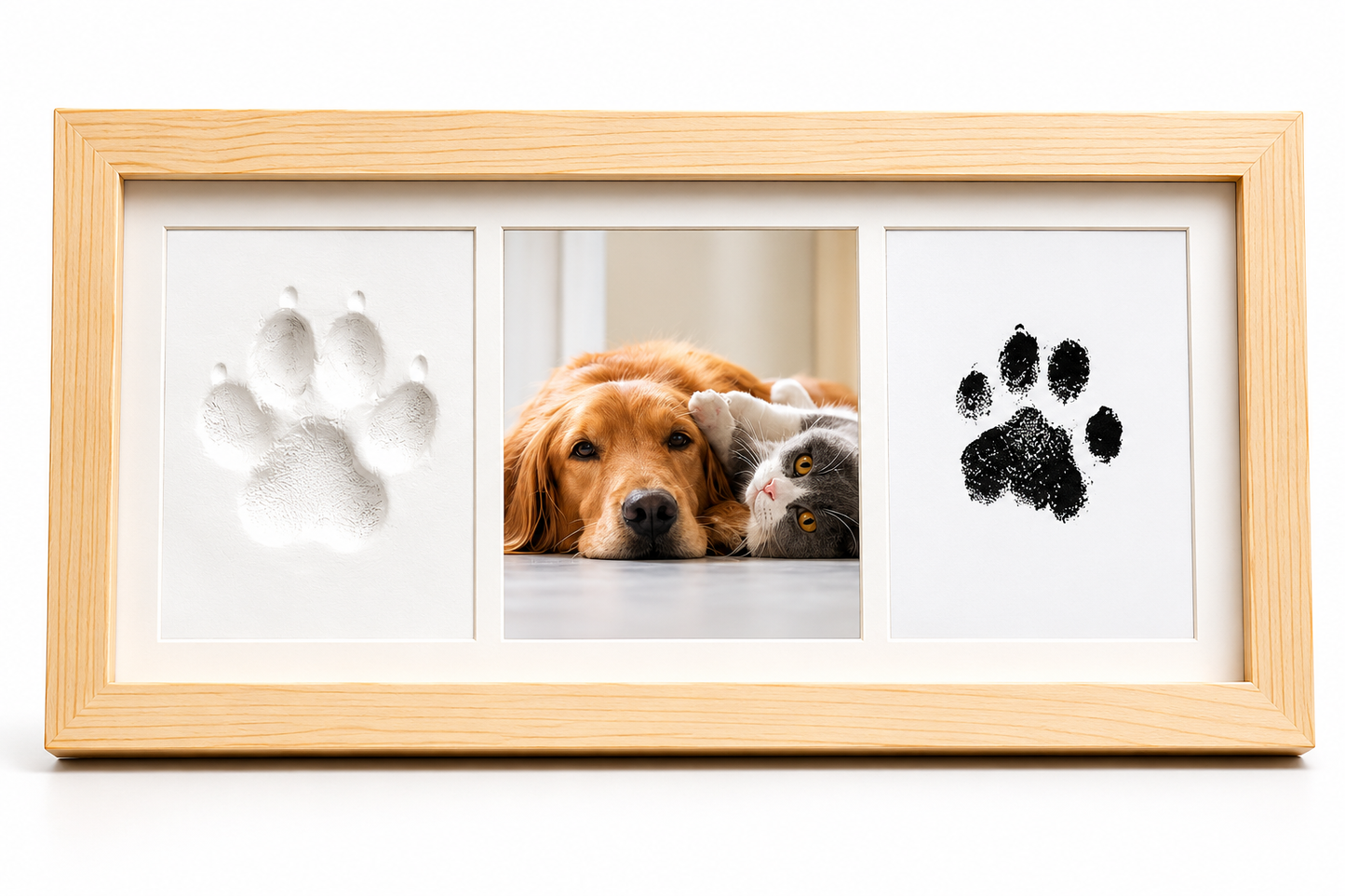 Pet Paw Print Keepsake Frame Kit