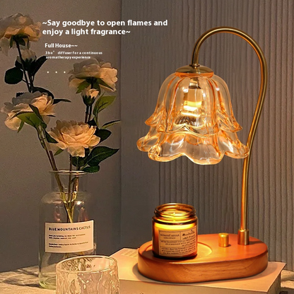 Glass Candle Warmer Lamp
