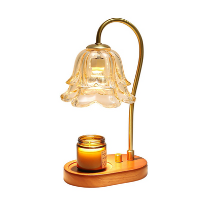Glass Candle Warmer Lamp